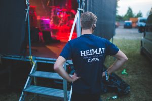 Featured image for “Produktionsleitung beim Heimat Festival: Dreierlei mit Florian Hastedt”