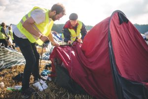 Featured image for “Recycling auf dem Festival: Dein Zelt kann ein Zuhause sein”